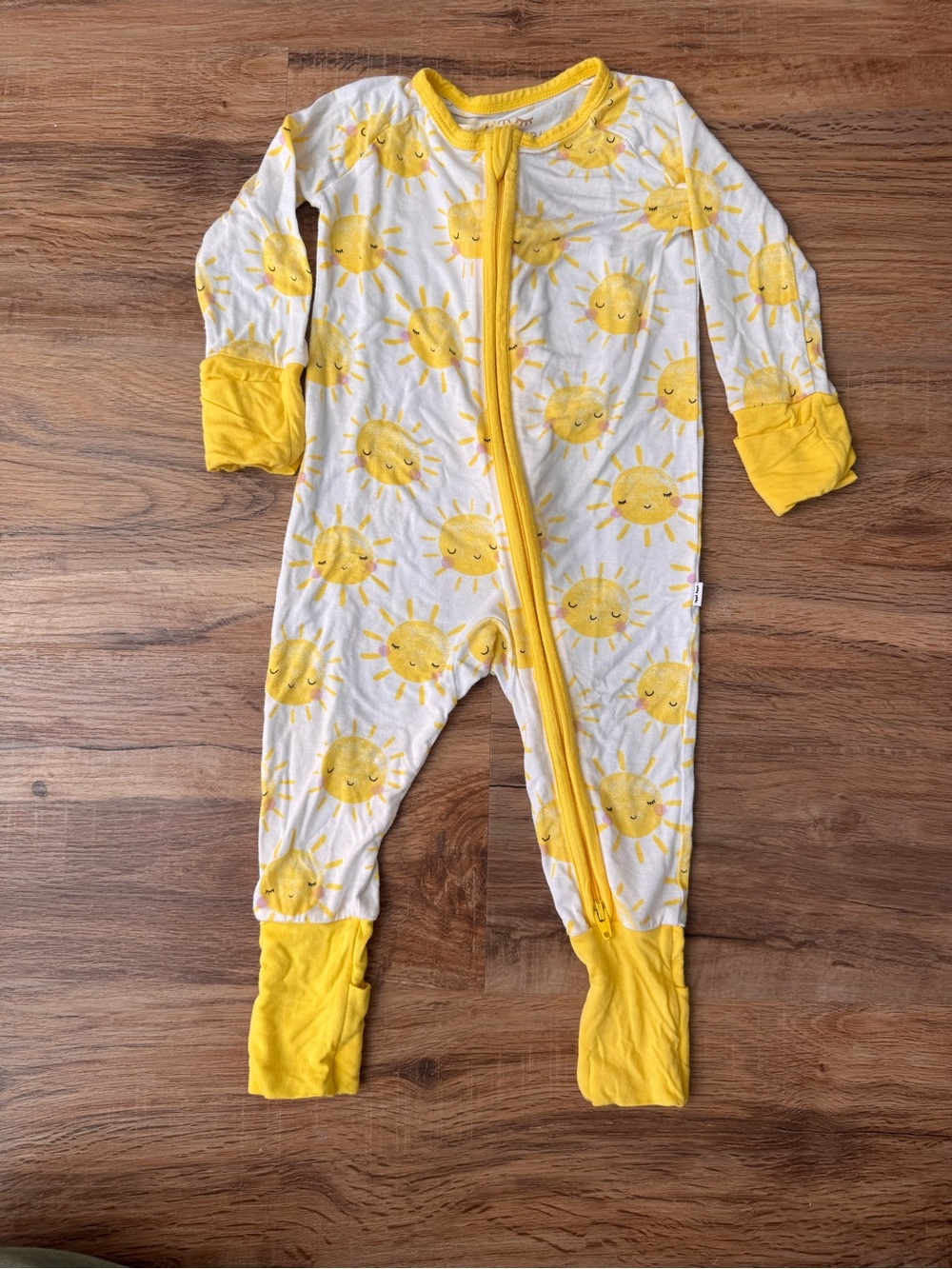 Little sleepies HAPPY SUNS Baby Zipper Sleeper
